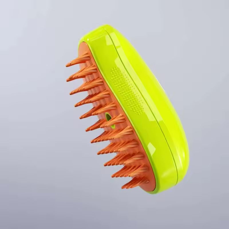 Electric Steam Pet Grooming Brush