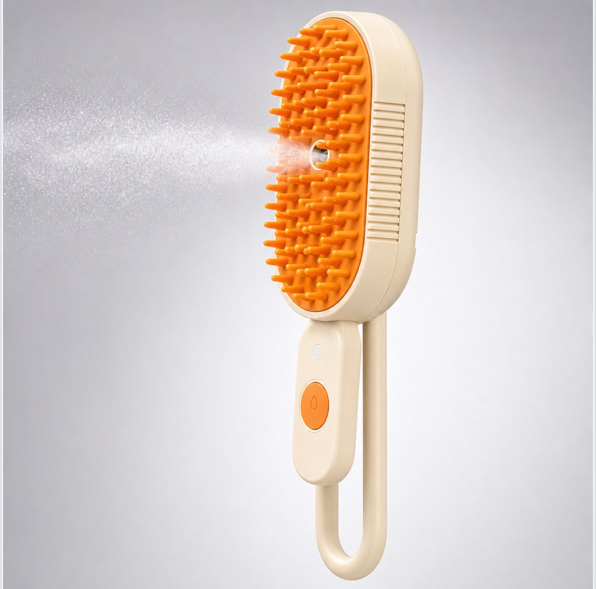 Electric Steam Pet Grooming Brush